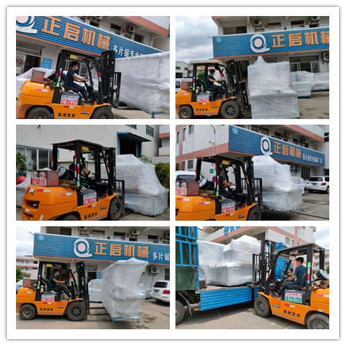 2021年7月1日發往佛山市順德區北滘鎮-ZQ300方木多片鋸、動力